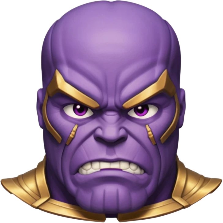 Angry Thanos emoji