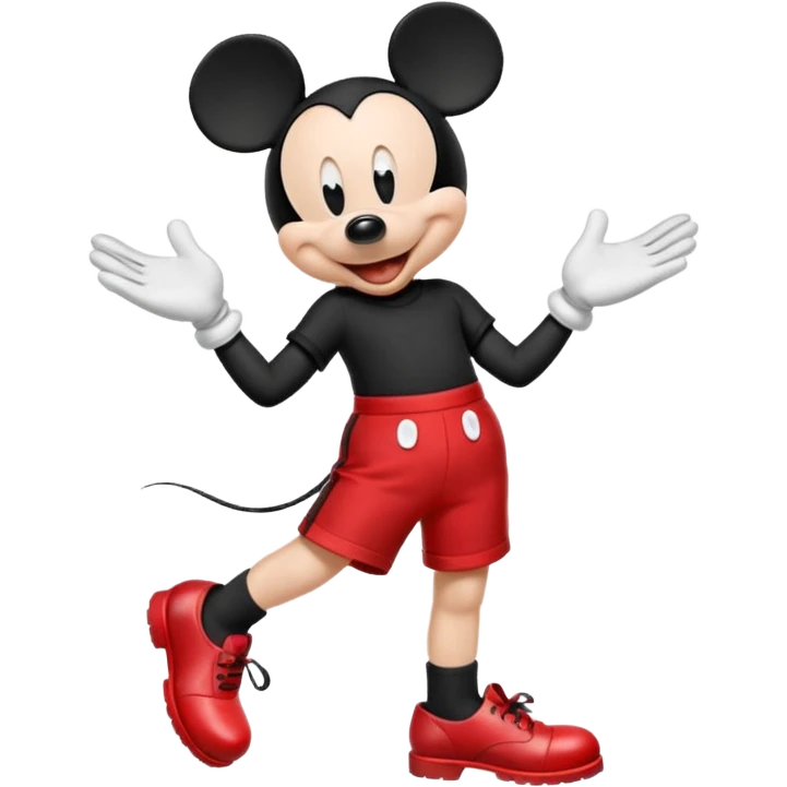Mickey Mouse emoji