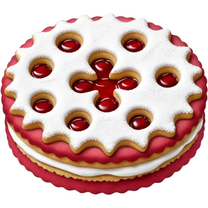 Linzer Cookie emoji