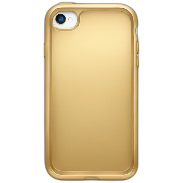 gold iphone emoji