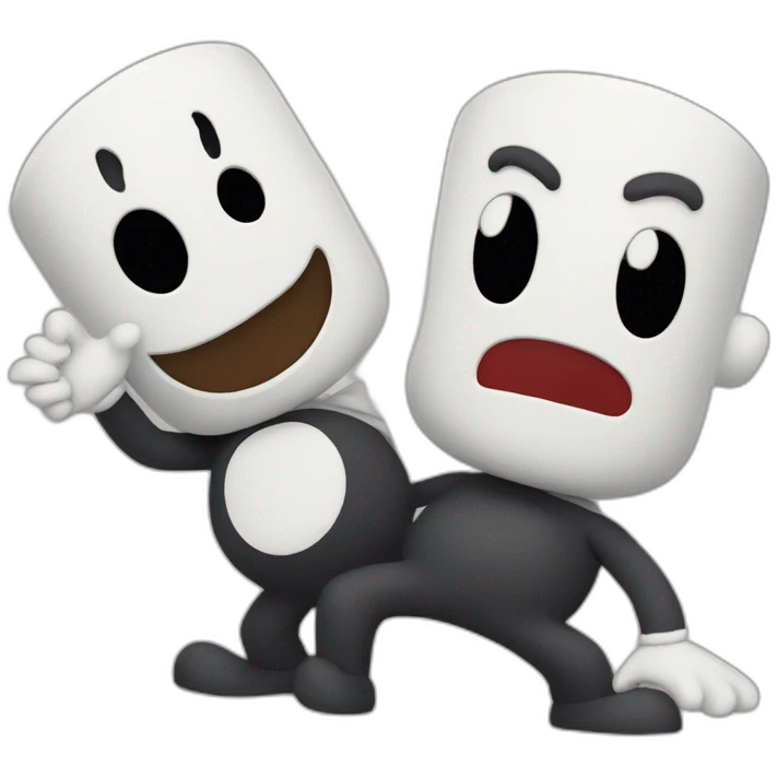 Cuphead and mugman emoji