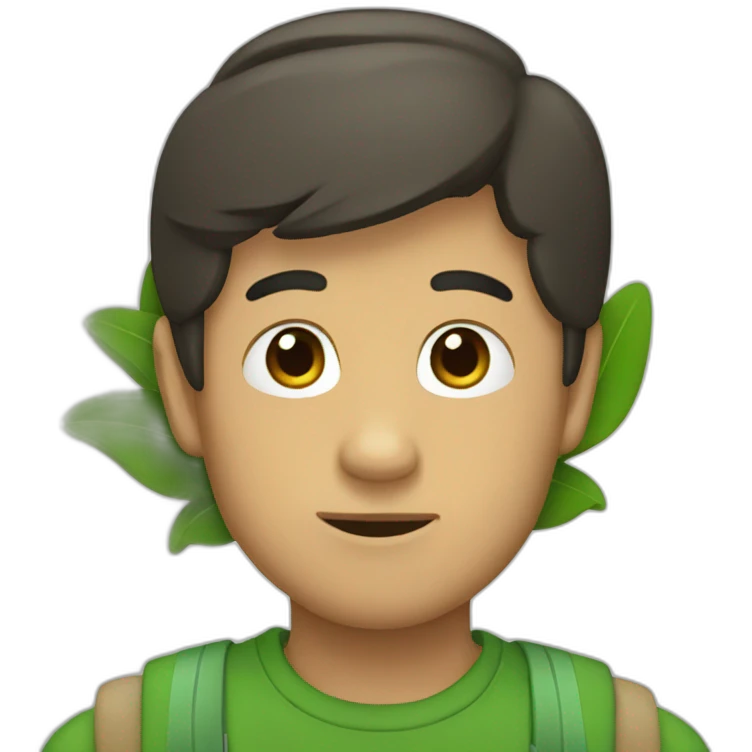 Oso verde emoji