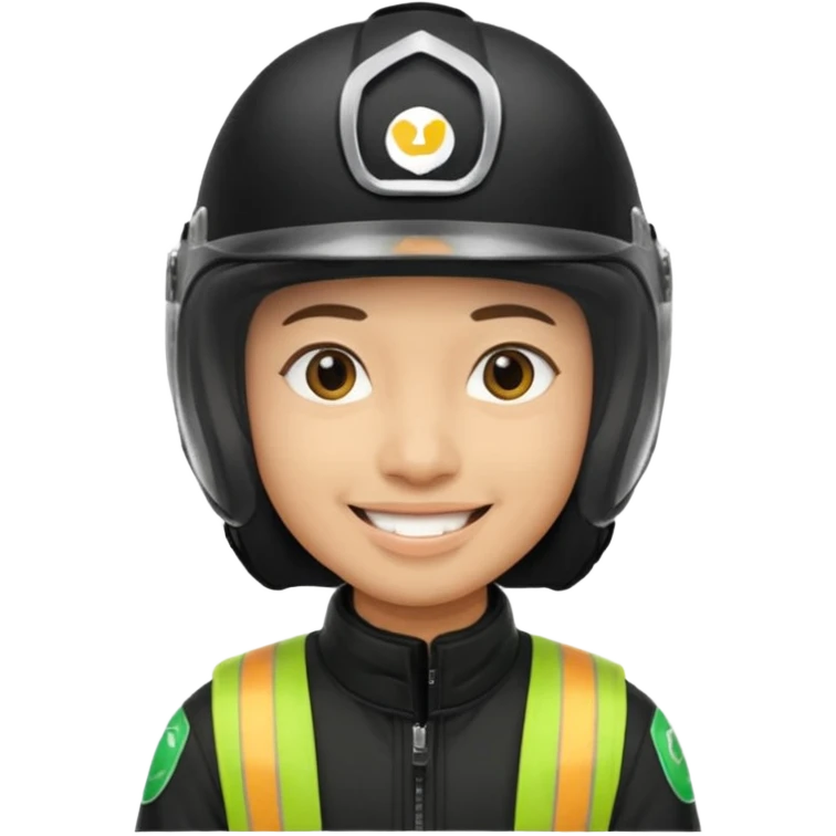 ojek online driver emoji