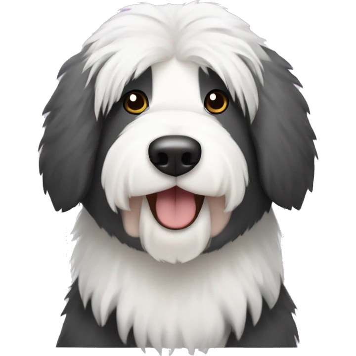 Old English Sheepdog emoji