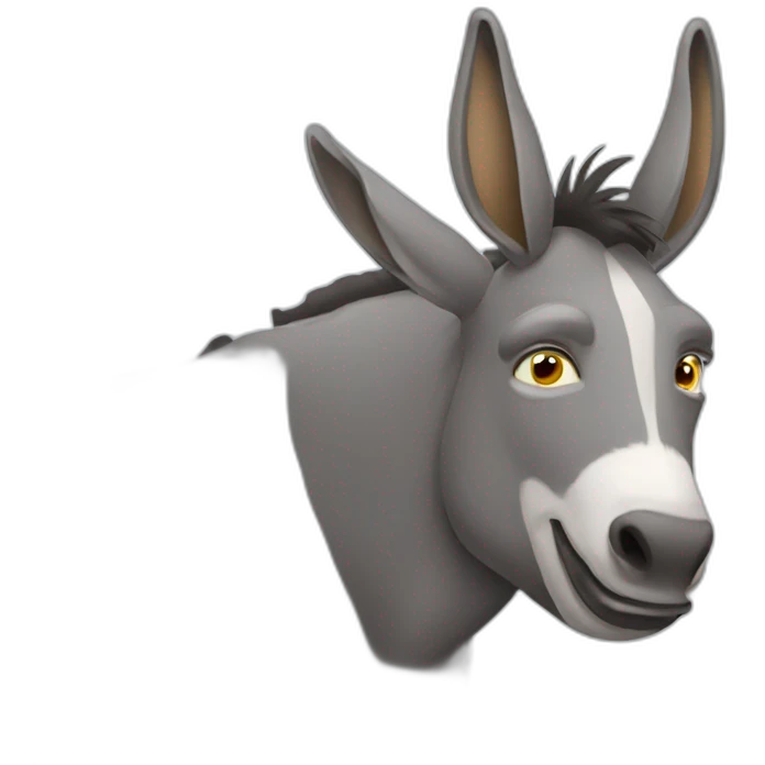 Drunk donkey emoji
