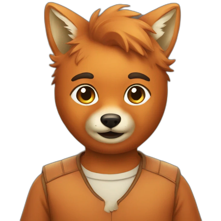 Human fox emoji