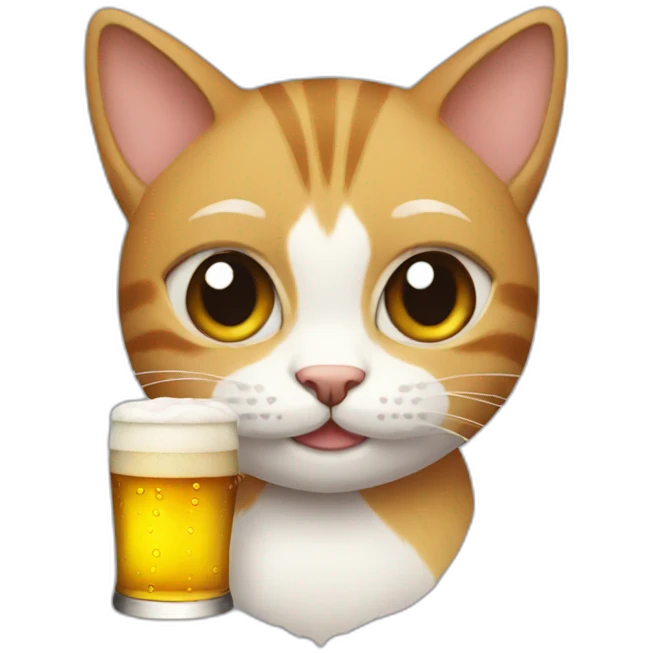 cat-with-beer emoji