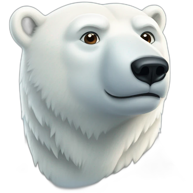 polar bear emoji