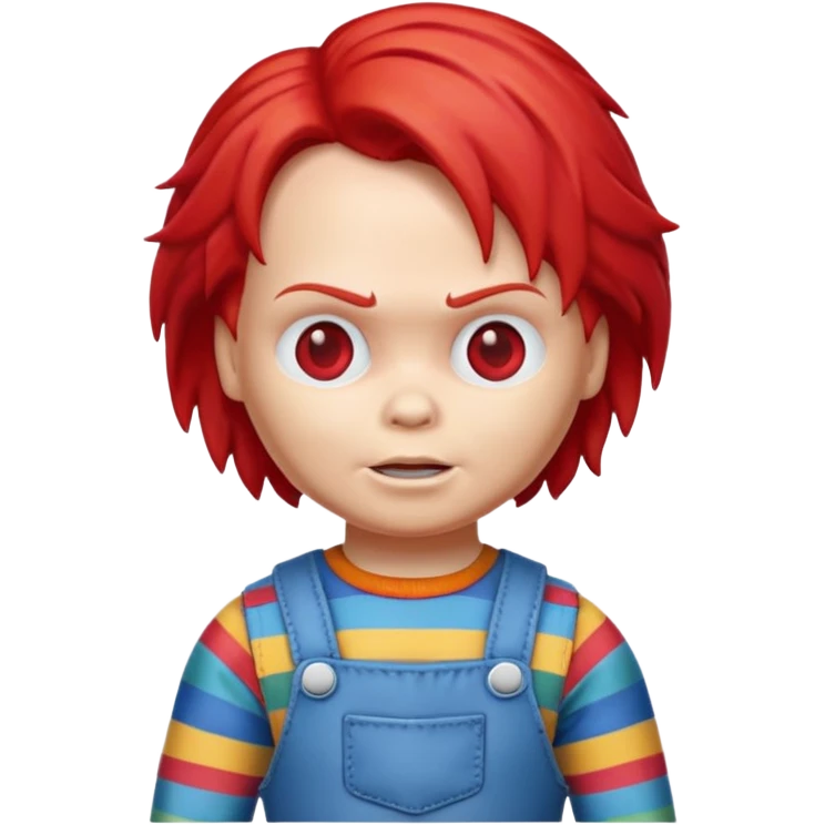 Un emojin de chuky emoji