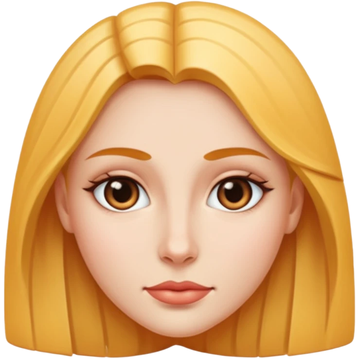 A women face which I can use for video  emoji