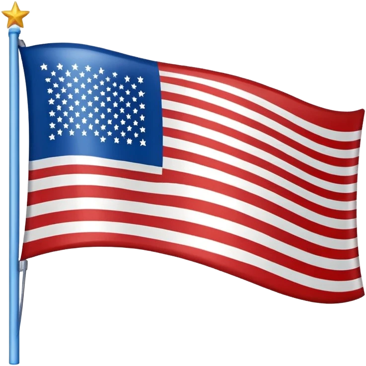 quiero un emoji de USA con su bandera emoji