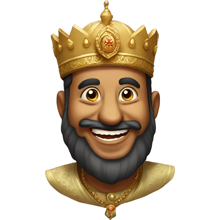 Mughal king  laughing emoji