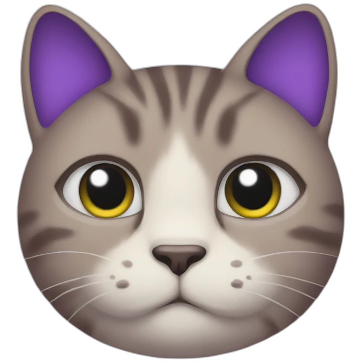 Violet Cat Sandwich emoji