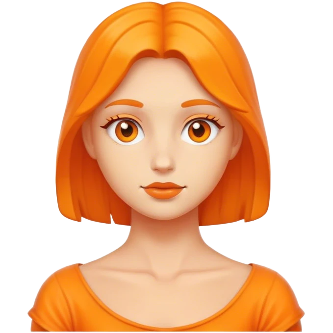Orange Jodie emoji
