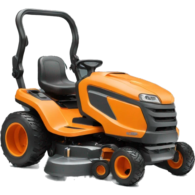 mowing machine emoji