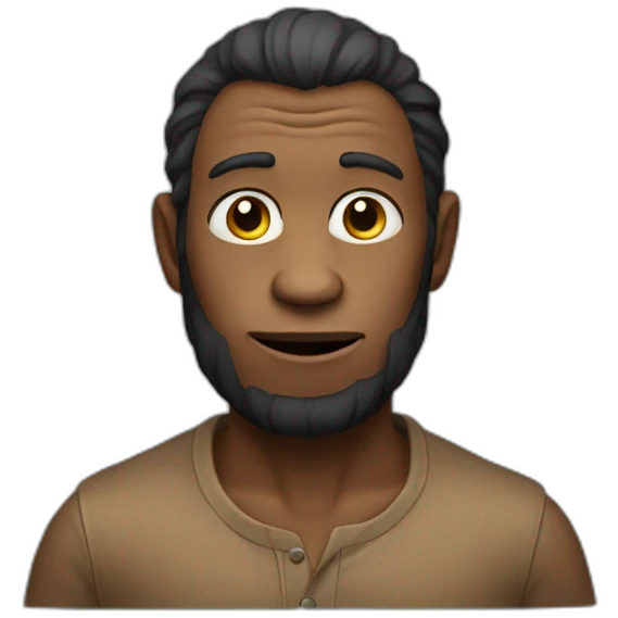 Homme singe emoji