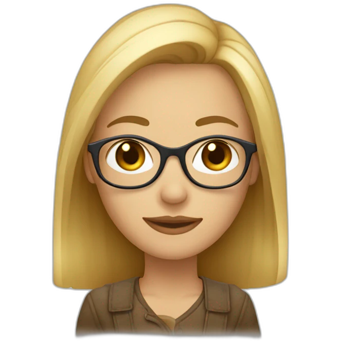blonde et brun à lunette qui se font un câlin emoji