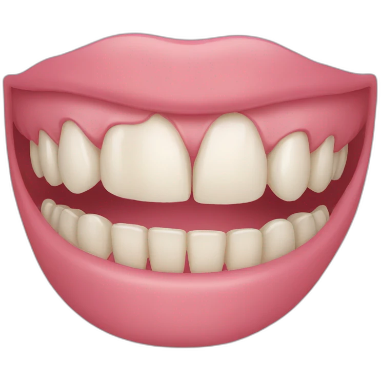 we all have our teeth teeth teeth emoji