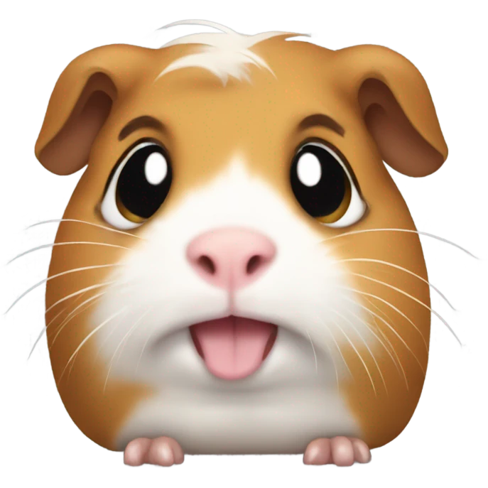 Guinea pig crying  emoji
