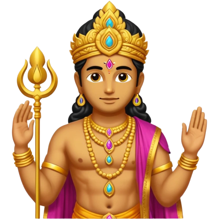 Create god murugan om style  emoji