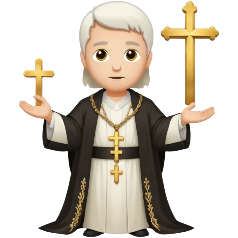 priest, full body emoji