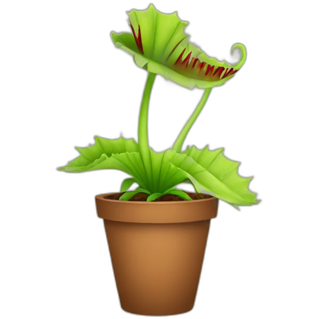 venus flytrap emoji