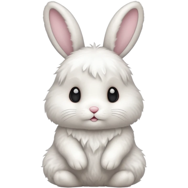 little bunny, full body emoji