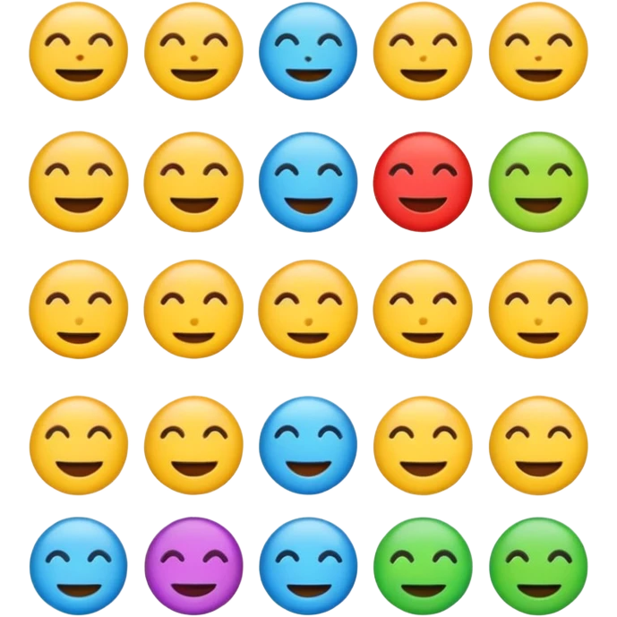 Emoji depicting the process of building a website emoji