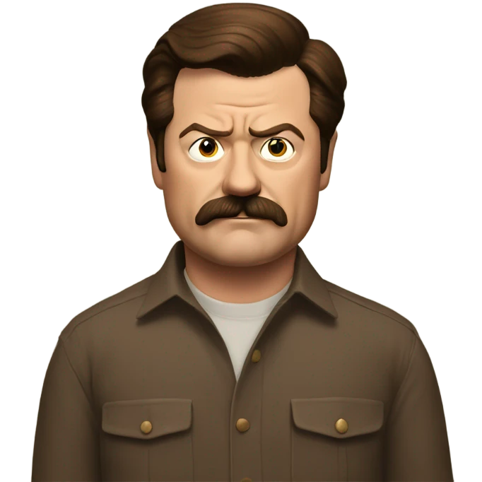 ron swanson emoji