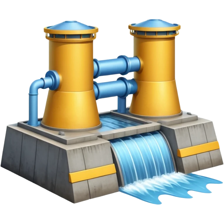 hydroelectric power station emoji