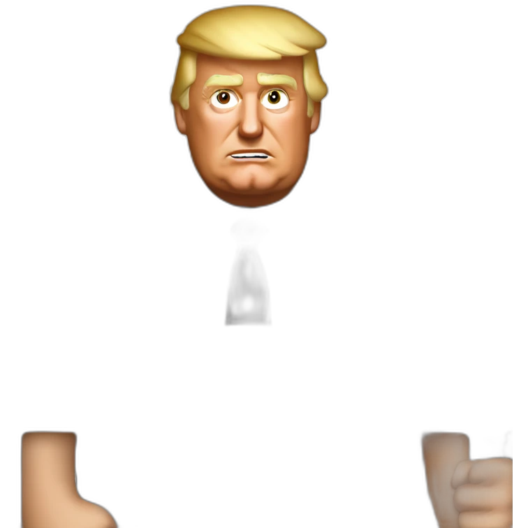 donald-trump-in-a-jail-suit emoji
