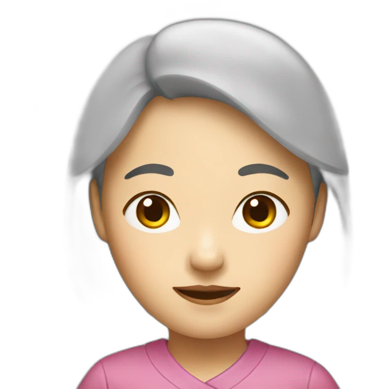 asian lady emoji
