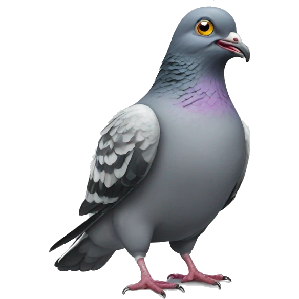 angry pigeon emoji