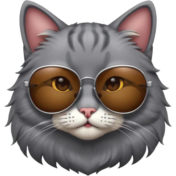 Cat wearing sunglasses emoji