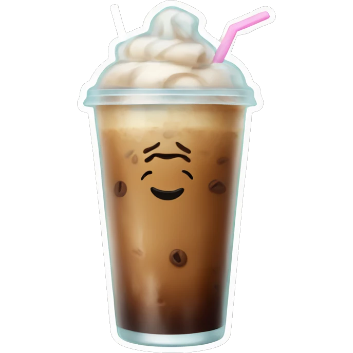 iced coffee emoji