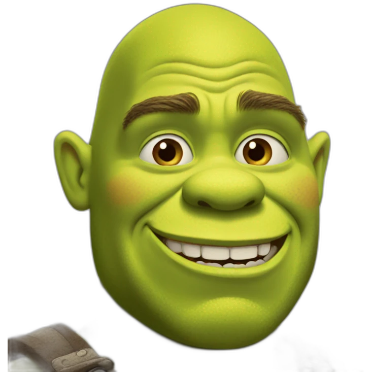 Shrek qui fait caca emoji
