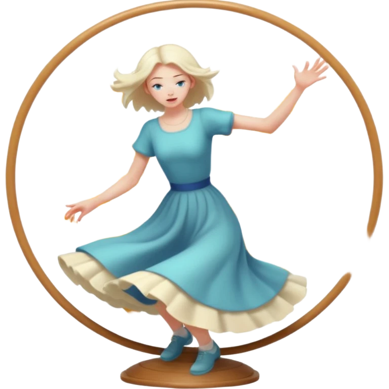 slie going in circle emoji