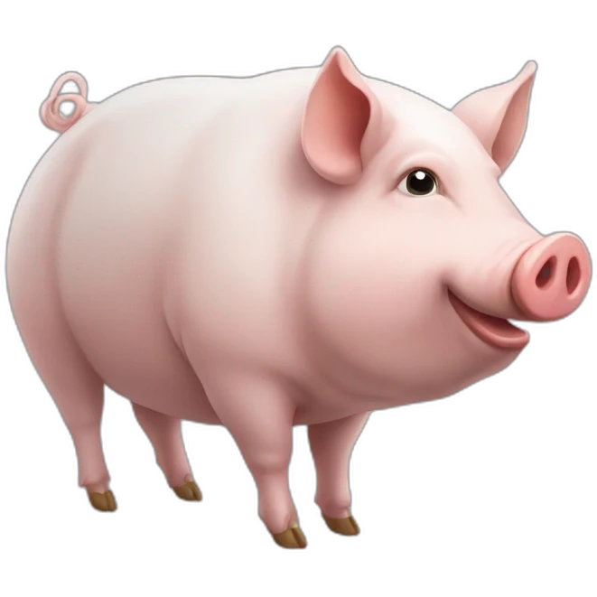 Cochon oiseau emoji