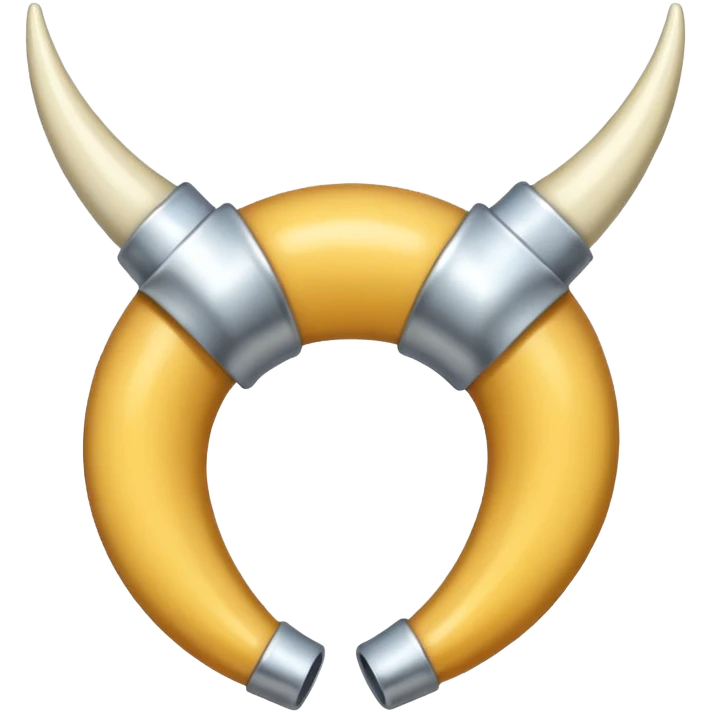 Straight horns emoji