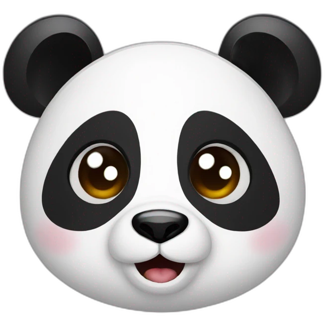 Panda says i miss you emoji