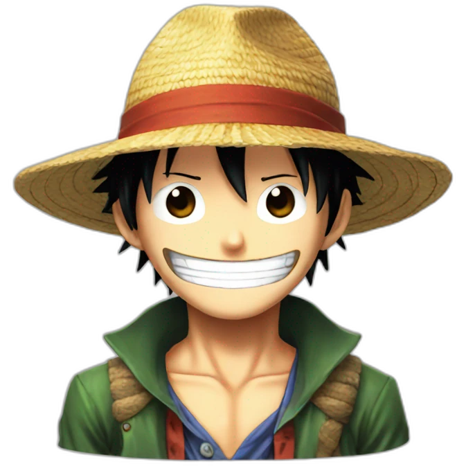 Strawhat Luffy emoji