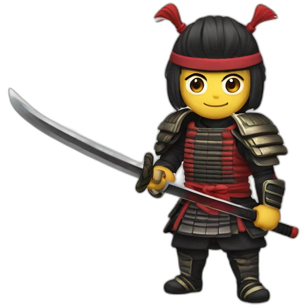 katana samurai emoji