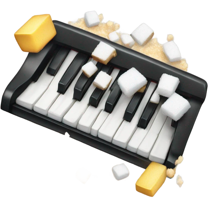 Sugar on key emoji