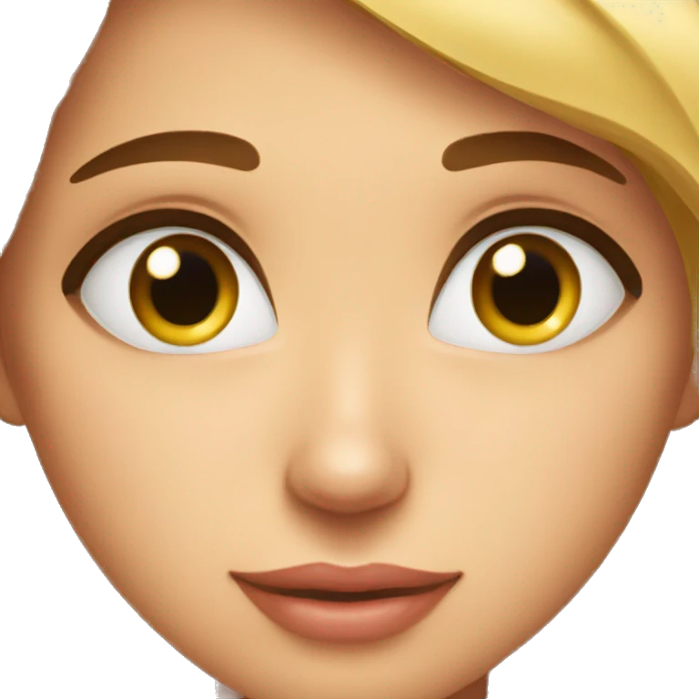her loving eyes only for him emoji