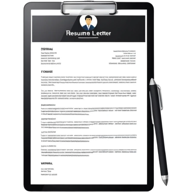 resume letter emoji