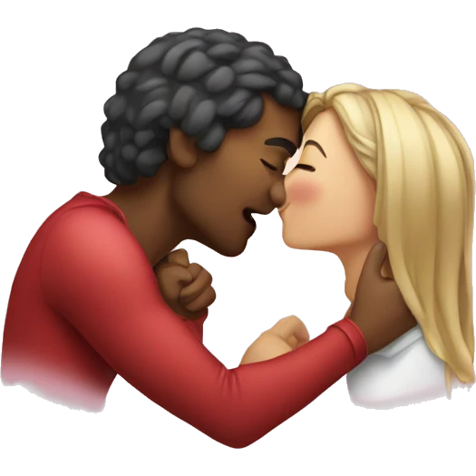 kiss-kiss hearts emoji
