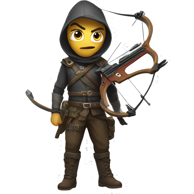 rogue with a light crossbow emoji
