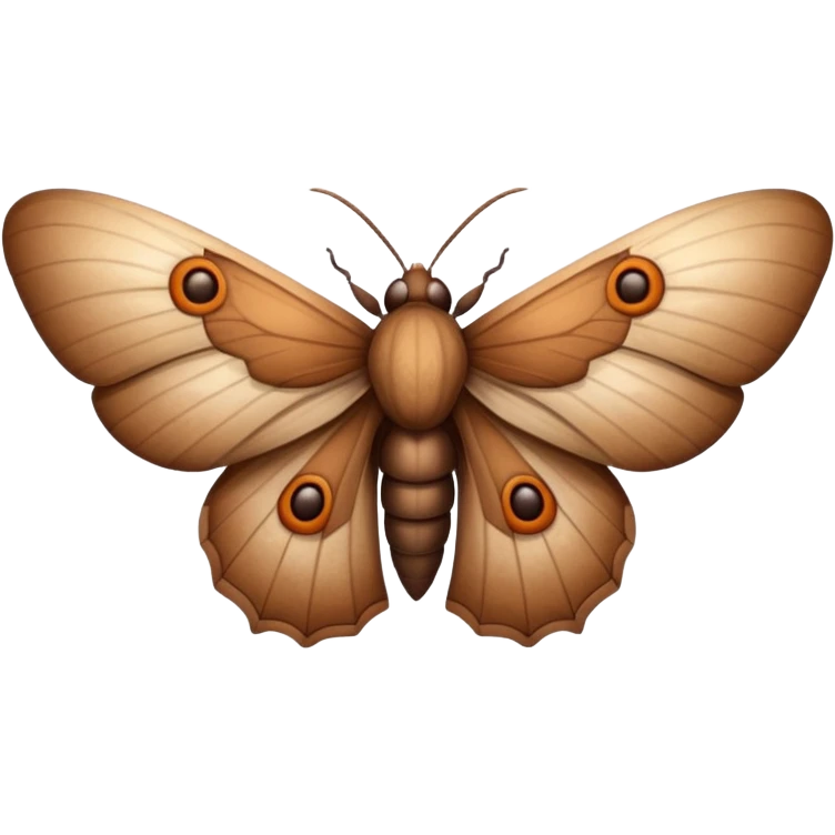 Moth emoji