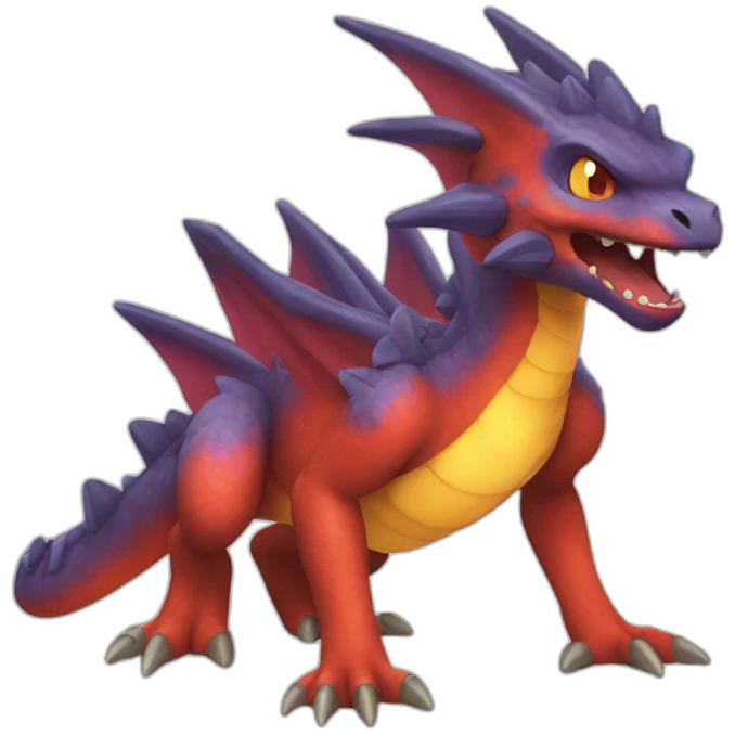 Dracaufeu pokemon emoji