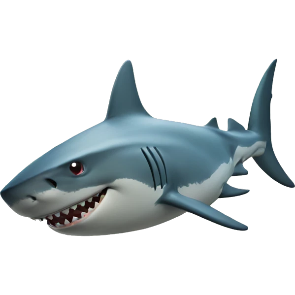 A shark kissing shrek  emoji